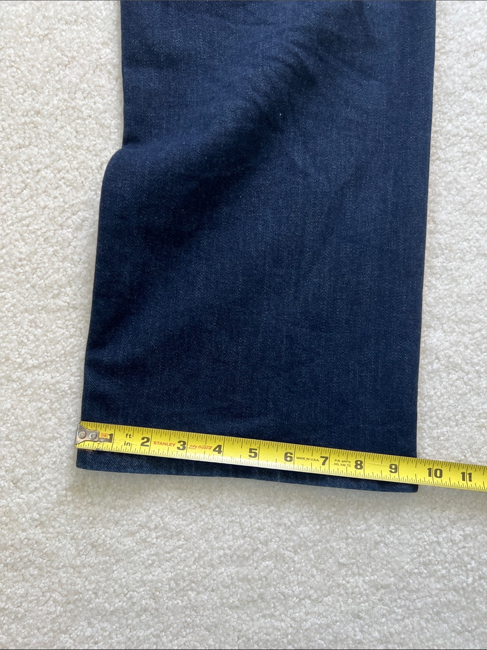 Kut from the Kloth Deep Indigo Charlotte Wide-Leg Jeans 4 Stretch - Picture 8 of 11